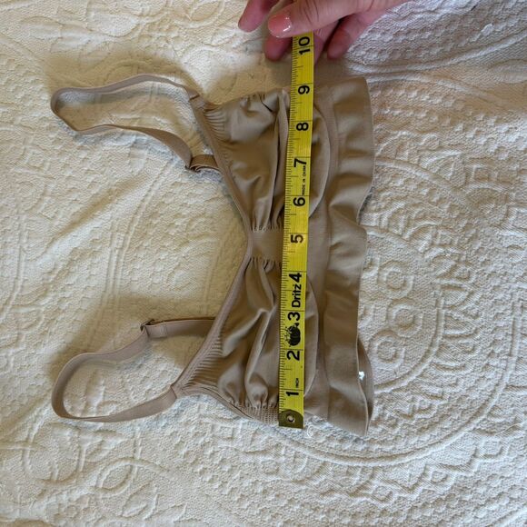 Skims size Medium Tan Neutral Nude Stretch Bralette - Picture 4 of 4